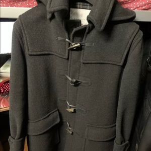 Montgomery Charcoal Duffle Coat Size “M”